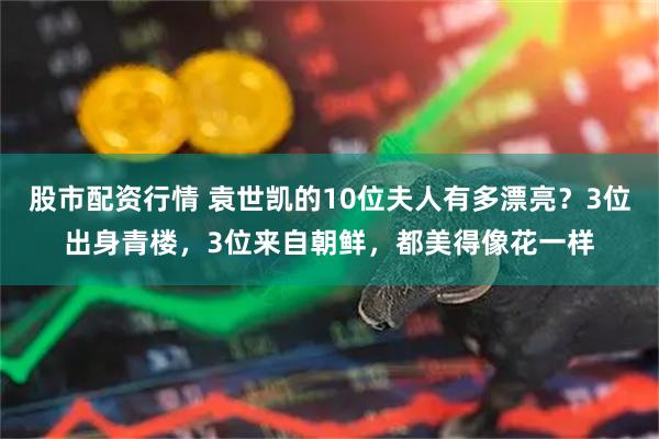 股市配资行情 袁世凯的10位夫人有多漂亮？3位出身青楼，3位来自朝鲜，都美得像花一样