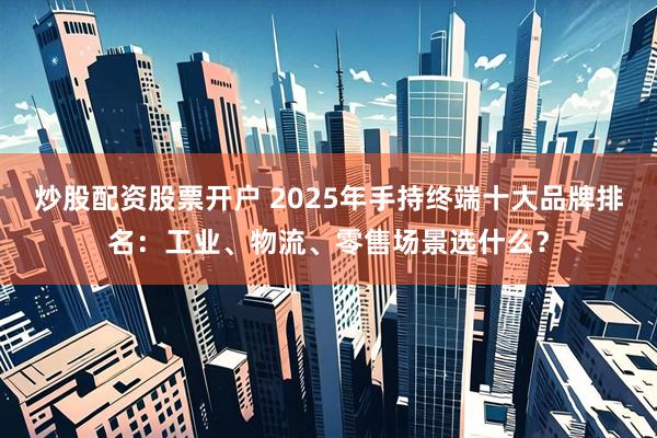 炒股配资股票开户 2025年手持终端十大品牌排名：工业、物流、零售场景选什么？